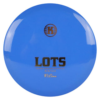 Kastaplast Disc Golf K1 Lots Fairway Driver 9/5/-1/2 Blue/Gold 166 grams