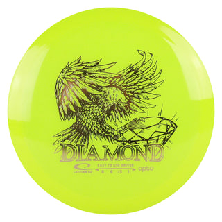 Latitude 64 Disc Golf Opto Diamond Fairway Driver 8/6/-3/1 Yellow/Gold 158 grams