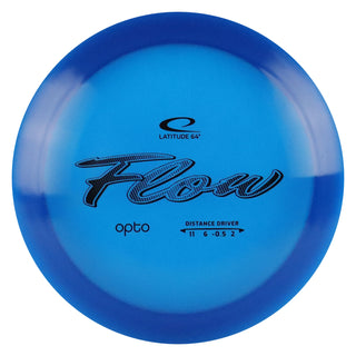 Latitude 64 Disc Golf Distance Driver Opto Flow 11/6/-0.5/2 Dark Blue/Black 167 grams