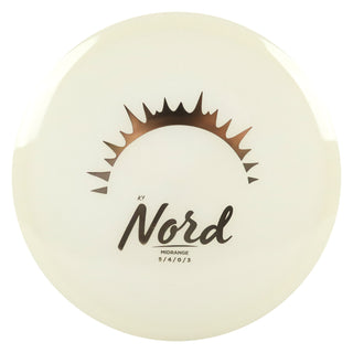 Kastaplast Disc Golf K1 Glow Nord Midrange 5/4/0/3 Glow/Gold 178 grams