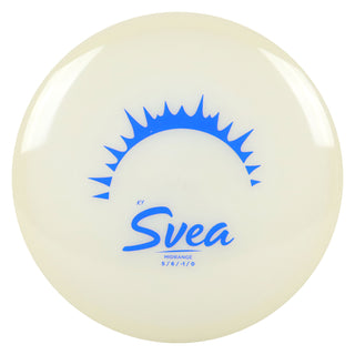 Kastaplast Disc Golf K1 Glow Svea Midrange 5/6/-1/0 Glow/Blue 176 grams