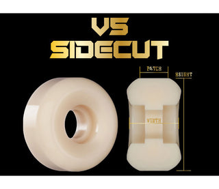 Bones Skateboard Wheels 52mm 97A X-Formula V5 Sidecuts