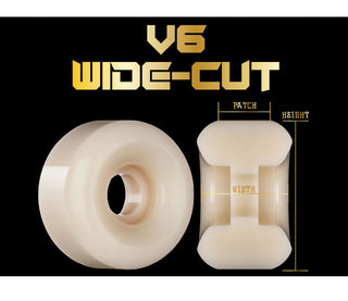 Bones Skateboard Wheels 53mm X-Formula Widecut V6 99A White