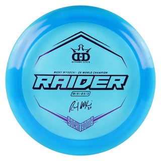 Dynamic Disc Golf Lucid Ice Wysocki Raider Driver 13/5/-0.5/3 Deep Blue/Purple 173 g