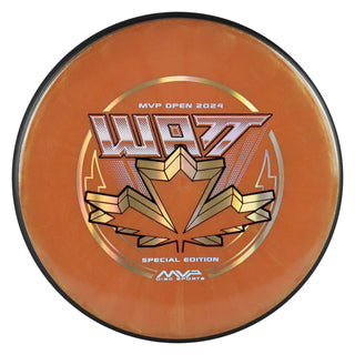 MVP Disc Golf MVP Open 2024 Plasma Soft Watt Putter 2/5/-0.5/0.5 Golden Bronze 174 grams