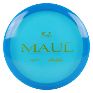 Latitude 64 Disc Golf Opto Maul Fairway Driver 7/7/-2/1 Dark Blue/Olive 173 grams