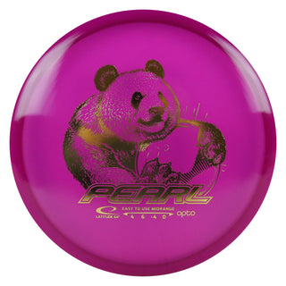 Latitude 64 Disc Golf Opto Pearl Midrange 4/6/-4/0 Purple/Gold 158 grams