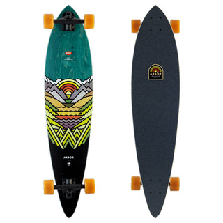Arbor Longboard Draplin 21 Artist Fish 8.375" x 37"