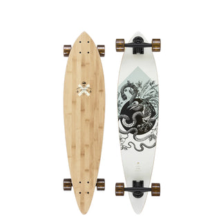 Arbor Longboard Complete Performance Bamboo Fish Pintail El Rose 8.5" x 37"