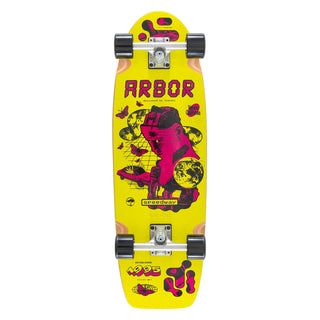 Arbor Longboards 80's Cruiser Complete Venice Speedway Glitch 9.625" x 30.5"