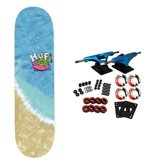 Huf Skateboard Complete Green Buddy 8.25" x 32"