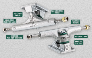 Ace Skateboard Trucks AF1 Limited Hollow Passport 44 (8.25")