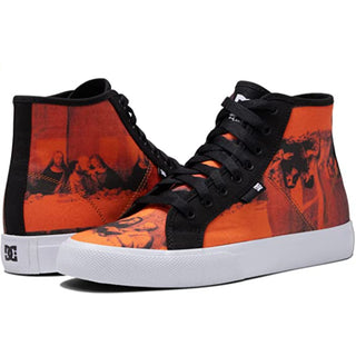 DC Shoes Andy Warhol Manual Hi Black/Rust Mens