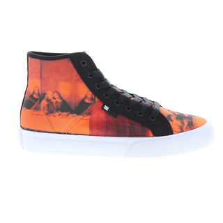 DC Shoes Andy Warhol Manual Hi Black/Rust Mens
