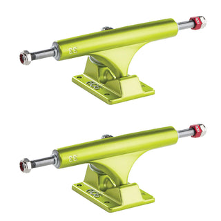 Ace Skateboard Trucks AF1 Satin Lime 33 (8.0" Axle) Pair