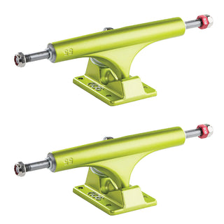 Ace Skateboard Trucks AF1 Satin Lime 55 (8.5" Axle) Pair