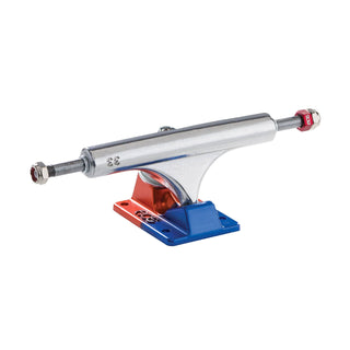 Ace Skateboard Trucks AF1 Blue/Orange Silver 33 (8.0" Axle) Pair