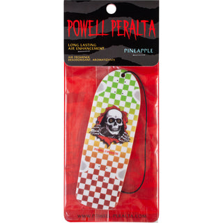 Powell Peralta Skateboard Pineapple Air Freshener Ripper Checker Rasta