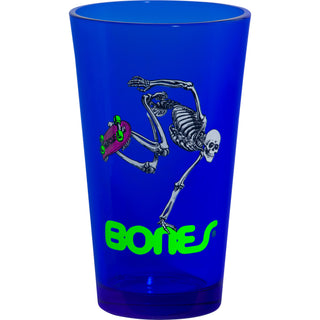 Powell Peralta Skateboards Pint Glass Skateboard Skeleton Blacklight