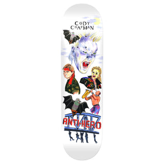 Anti Hero Skateboard Deck Cody Chapman Still Believe White 8.32" x 31.64"