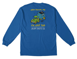 Anti Hero Skateboards Longsleeve Shirt Jalopi Returns Royal