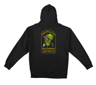 Anti Hero Skateboards Hoody Jalopi Stop Polution Pullover Black