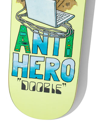 Anti Hero Skateboard Deck Doobie Anti Intelligence 8.75" x 32.62"