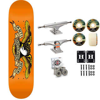 Anti Hero Skateboard Orange 9.0" Independent Satori Premium Kit
