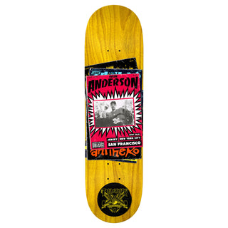Anti Hero Skateboard Deck Brian Anderson Thrasher Collab 9.0" x 33.25" Assorted