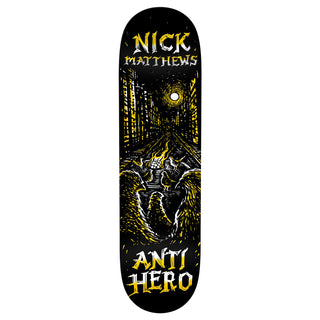 Anti Hero Skateboard Deck Nick Matthews Fireside 8.5" x 32.18"