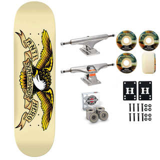 Anti Hero Skateboard Cream 8.62" Independent Satori Premium Kit