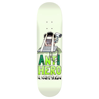 Anti Hero Skateboard Deck Austin Kanfoush Anti Intelligence 8.4" x 32"