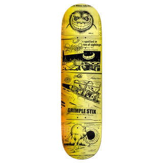 Anti Hero Skateboard Deck Peter Hewitt Grimple Stix Sightings 8.38" x 32.25"