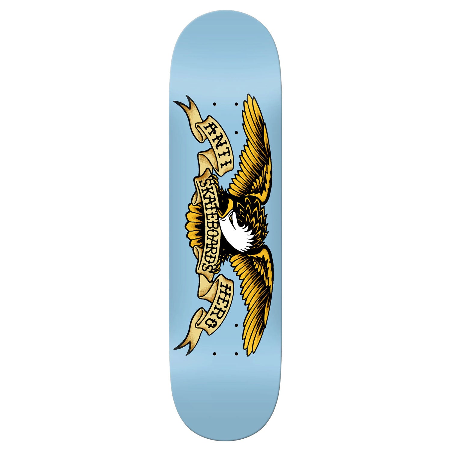 Anti Hero Premium Skateboard with Indy Trucks, 55mm Spitfire