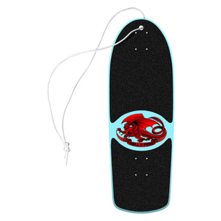Powell Peralta Skateboard Air Freshener Metallica Colab Light Blue - Pineapple Scent