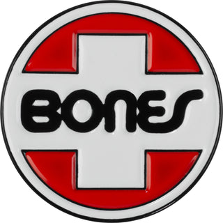 Bones Bearings OG Swiss Circle Skateboard Lapel Pin