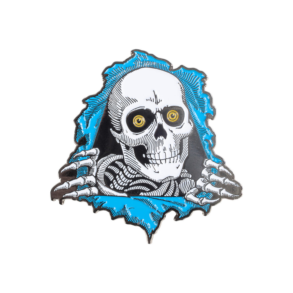 Powell Peralta Ripper 3 Blue Lapel Pin – TGM Skateboards