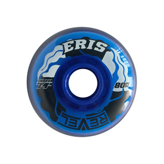 Alkali Roller Hockey Wheels - Revel Eris 80mm 74A Blue (Single)