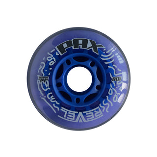 Alkali Roller Hockey Wheels - Revel Pax 76mm 74A Blue (Single)