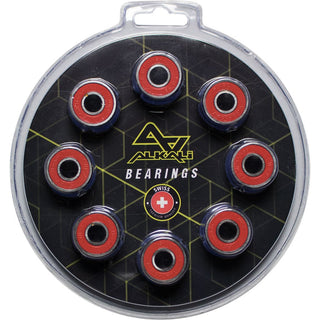 Alkali Roller Hockey Inline Skate Bearings 16-Pack Swiss Lite
