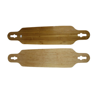Moose Longboard 9.5" x 42" Drop Through Bamboo Bottom (All Parts Included)
