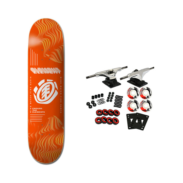 Element North Wind Water 20 デッキ Element Skateboard Complete Wind Water Fire Earth Deck
