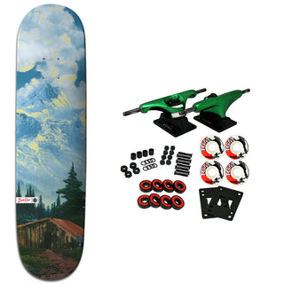 Element Skateboard Complete Bob Ross Everybody Needs a Friend 8.38" x 32.2"