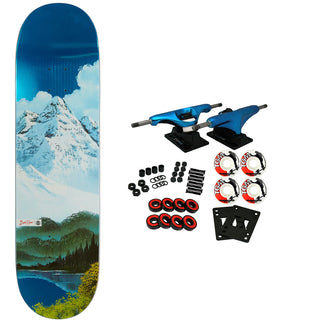 Element Skateboard Complete Bob Ross Good Day to be Alive 8.5" x 32.25"