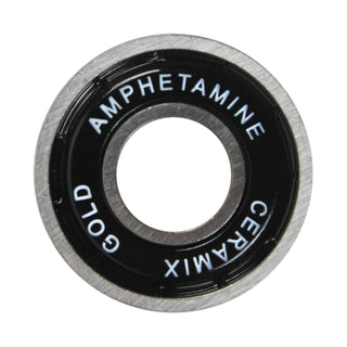 Amp Inline Roller Hockey Speed Bearings and Spacers Kit Ceramic Gold