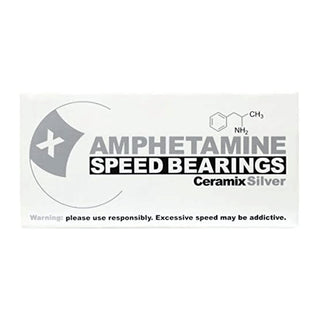 Amphetamine Bearings Ceramic Silver