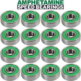 Amp Inline Roller Hockey Speed Bearings and Spacers Kit Abec 7