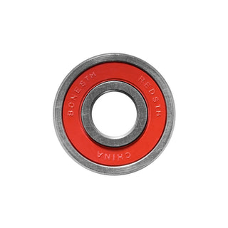 Bones Bearings Roller Skate Bearings - Reds 16-Pack (7mm, Size 627)