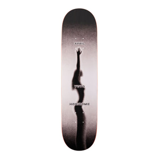 April Skateboard Deck Yuto Horigome Fade White/Black 8.25" x 31.92"