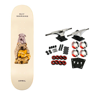 April Skateboard Complete Guy Mariano The Dogs Multi 8.38" x 32.12"